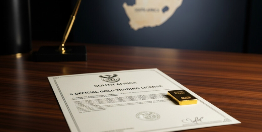Buy Gold Bars in Africa South Africa Gold Export License